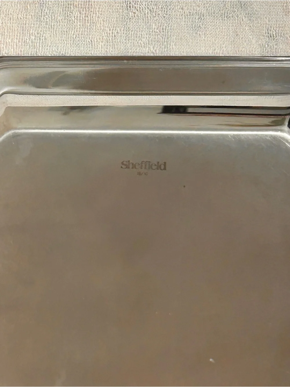 Vtg Sheffield Italy” 18/10 Stainless Steel Octagonal Serving Bowl Dish 10.5